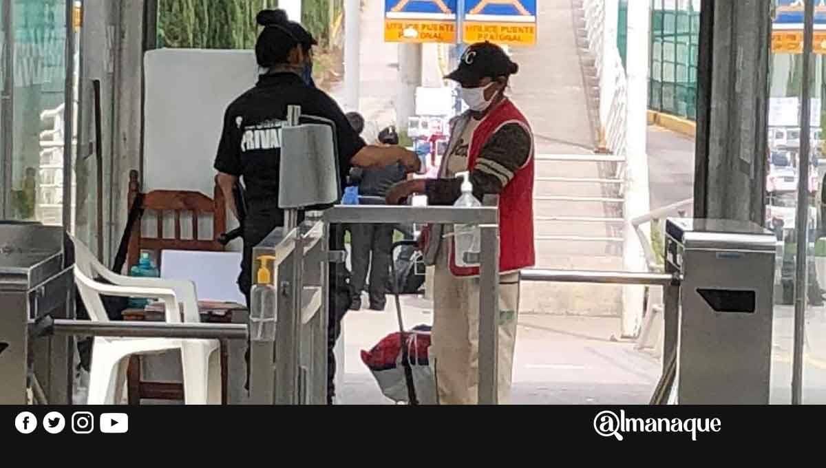 En paraderos de RUTA, ya toman temperatura corporal a los usuarios 1 91410450 2D10 4526 8596 B082DCFE1A9B