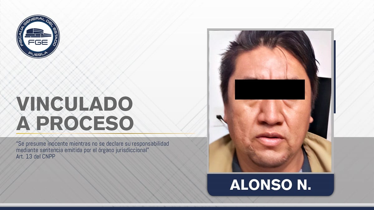 Alonso fue vinculado a proceso por el feminicidio de Gardenia y su hija en Acajete 1 Alonso N VaP postal 1