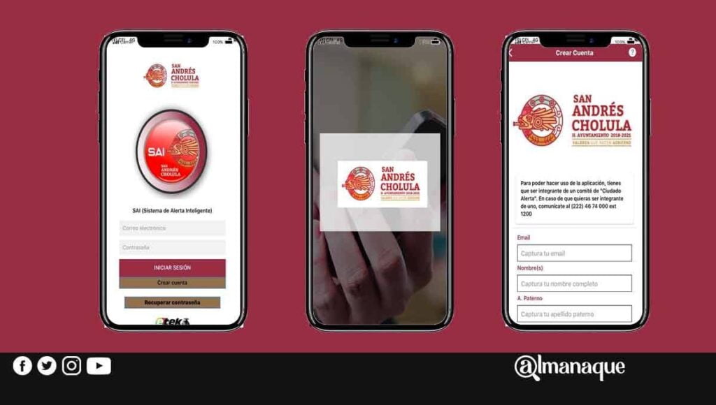 App seguridad Cholula