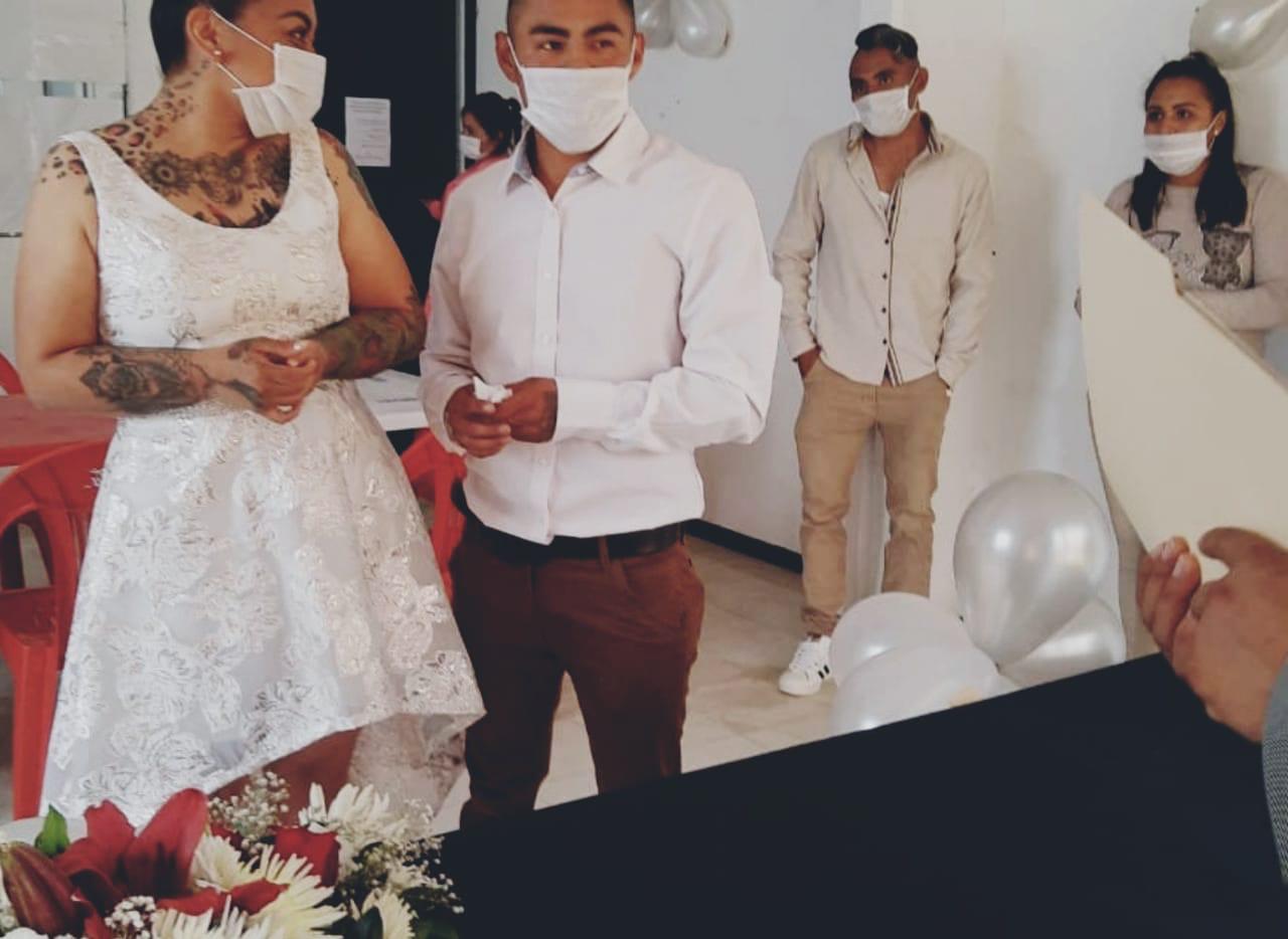 ¡Amor en tiempos de covid! “La Reina del Sur” se casa con otro reo en el Cereso de Serdán 3 BODA EN EL CERESO