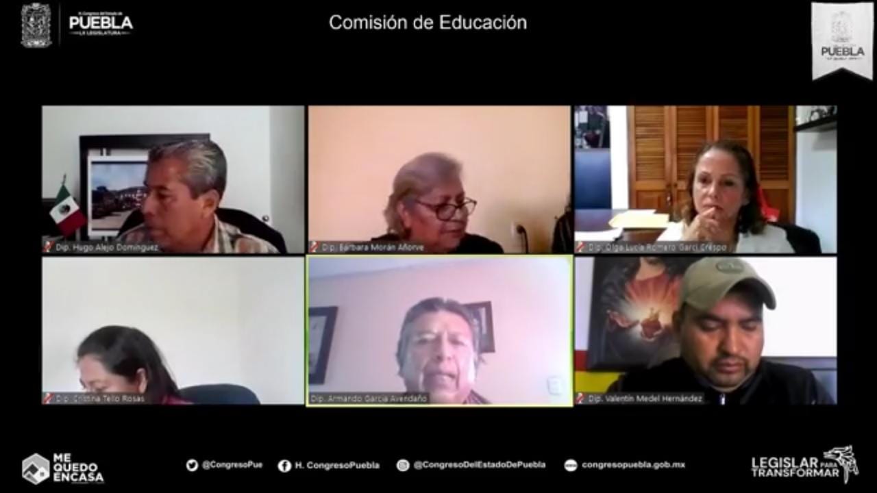 Pide Congreso del Estado a la SEP de Puebla dotar de caretas a estudiantes para el regreso a clases 1 COMISION DE EDUCACION