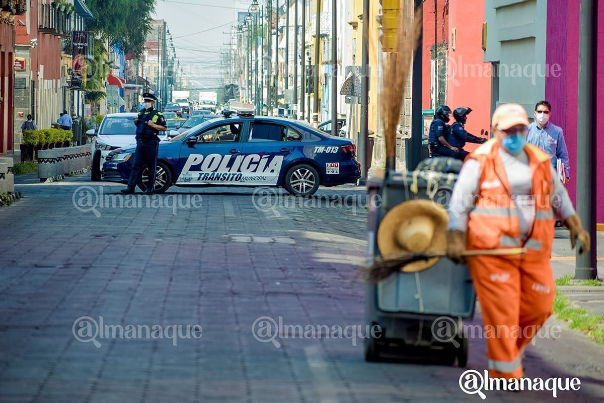 Después de dos meses, anuncia Claudia Rivera reapertura de 3 puntos en el Centro de Puebla 1 Cierre del Centro Historico