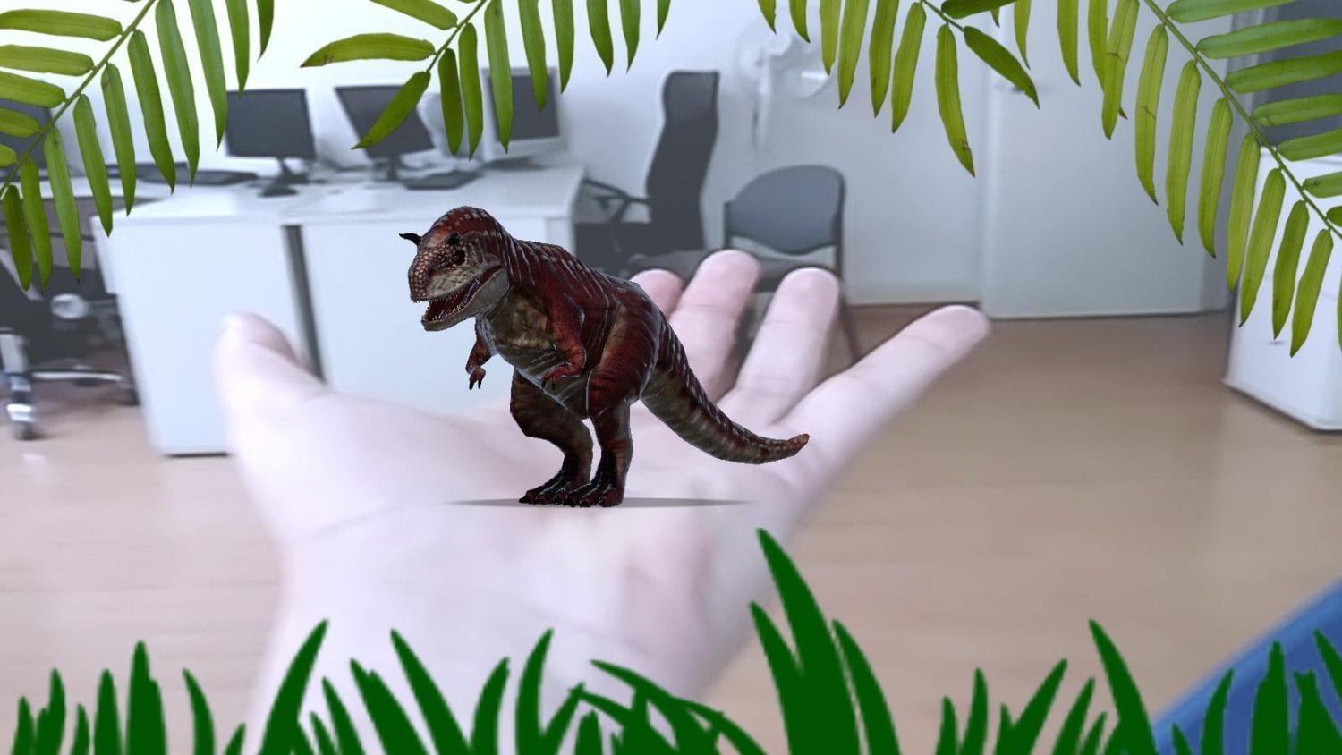 Aquí te decimos como poner dinosaurios 3D de Google en tus fotografías 9 DINOSAURIOS e1593642415505
