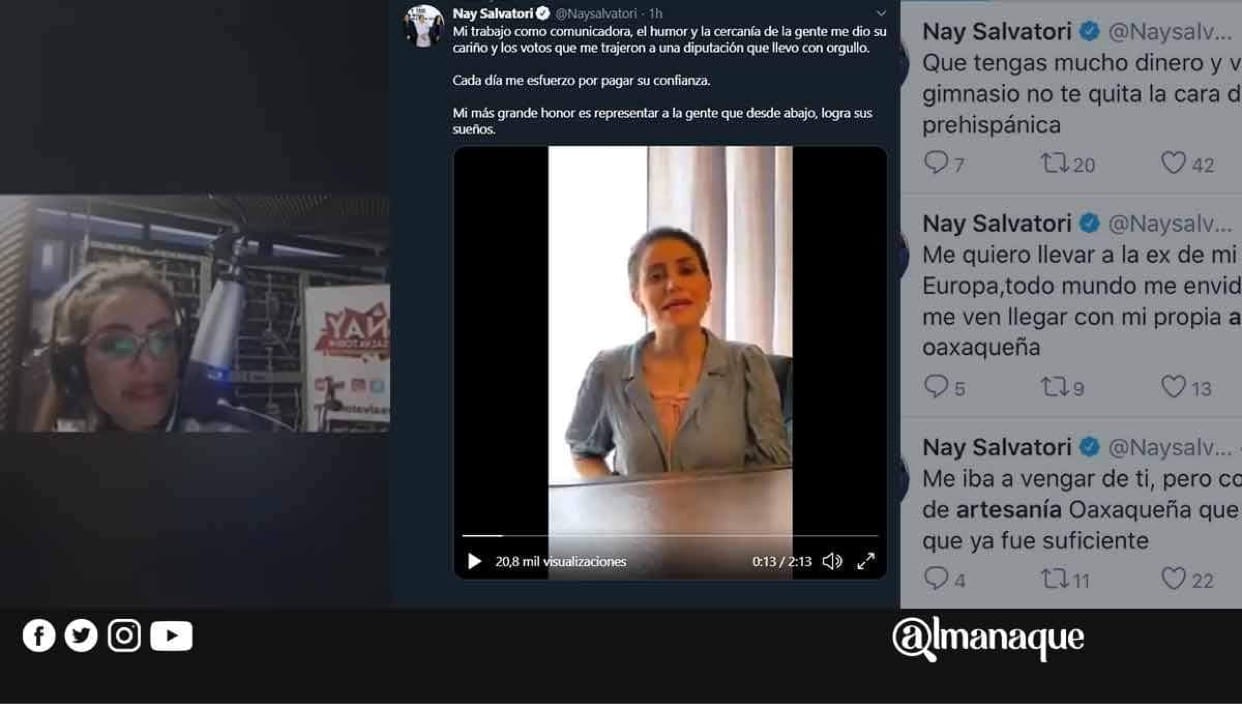 En redes recuerdan los chistes misóginos de Nay Salvatori; ella dice que era un personaje 13 EBC0639D EC1C 4053 BBAF 7E832863B23F