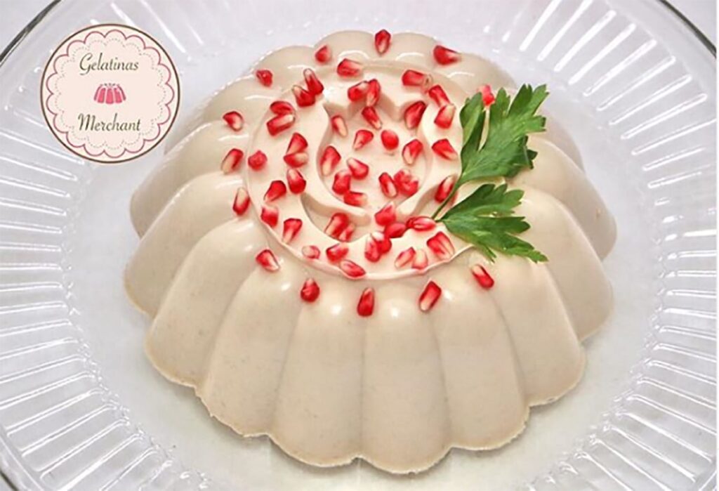 Gelatinas en nogada