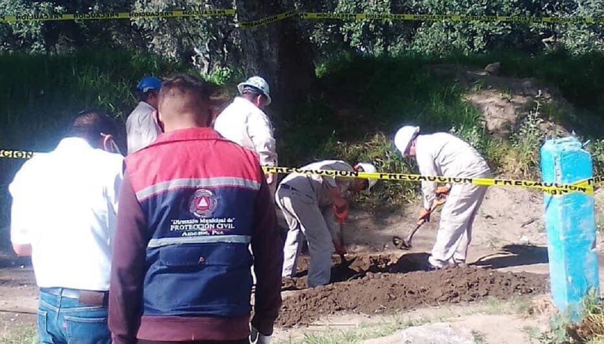 Encuentran toma clandestina de PEMEX en Amozoc 1 amozoc 1