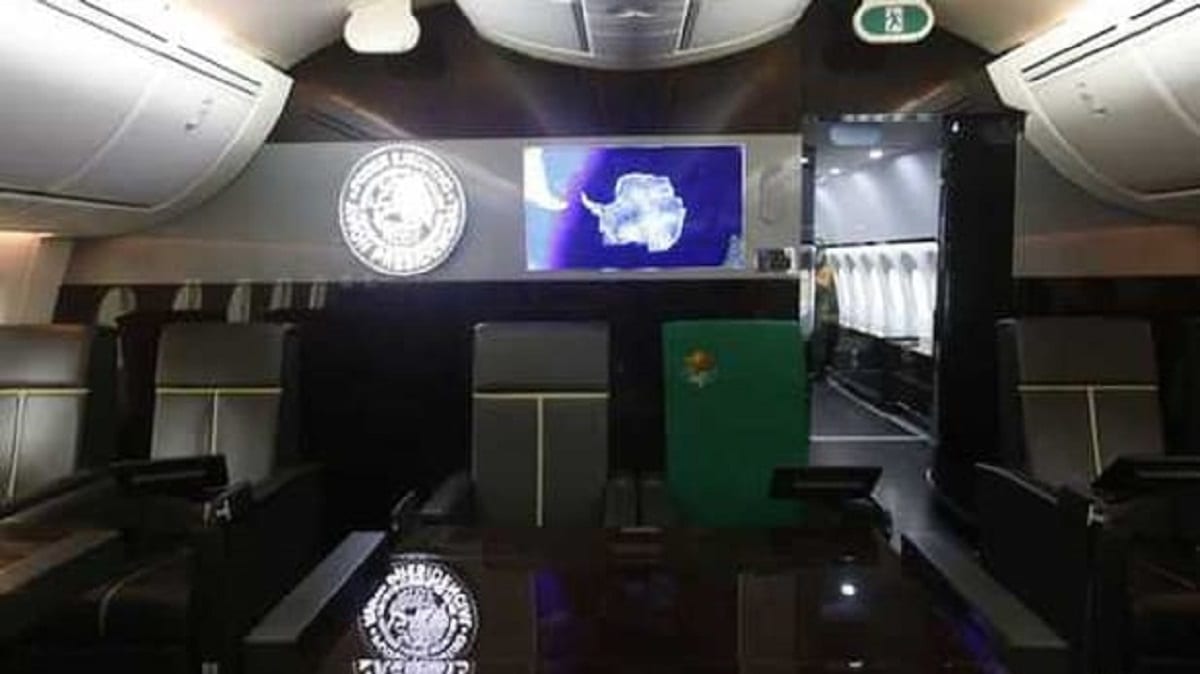 FOTOS y VIDEO: Así es el lujoso avión presidencial por dentro 21 avion9 1