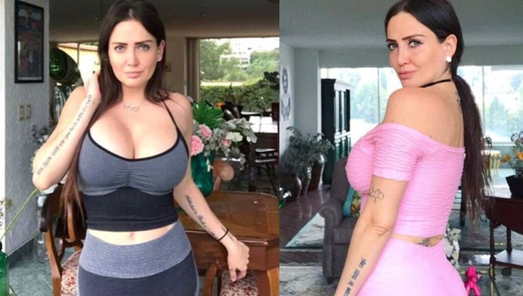 celia lora se lanza como youtuber tremendo escote 1