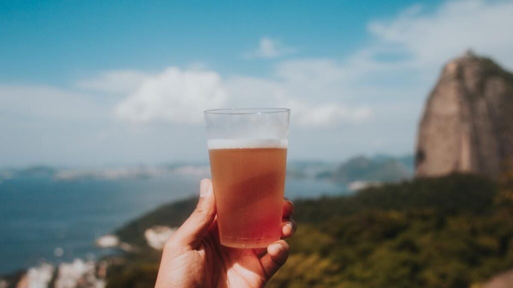 cerveza bosque trabajo