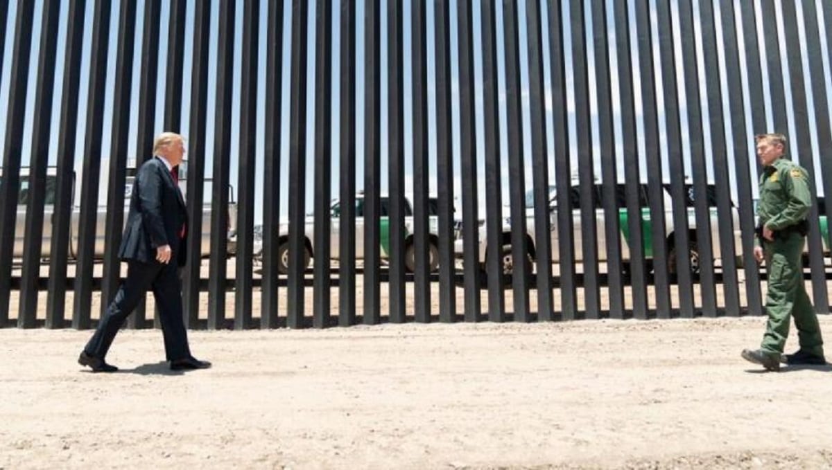 donald trump fotos muro en la frontera antes visita amlo.r d.839 621 8106
