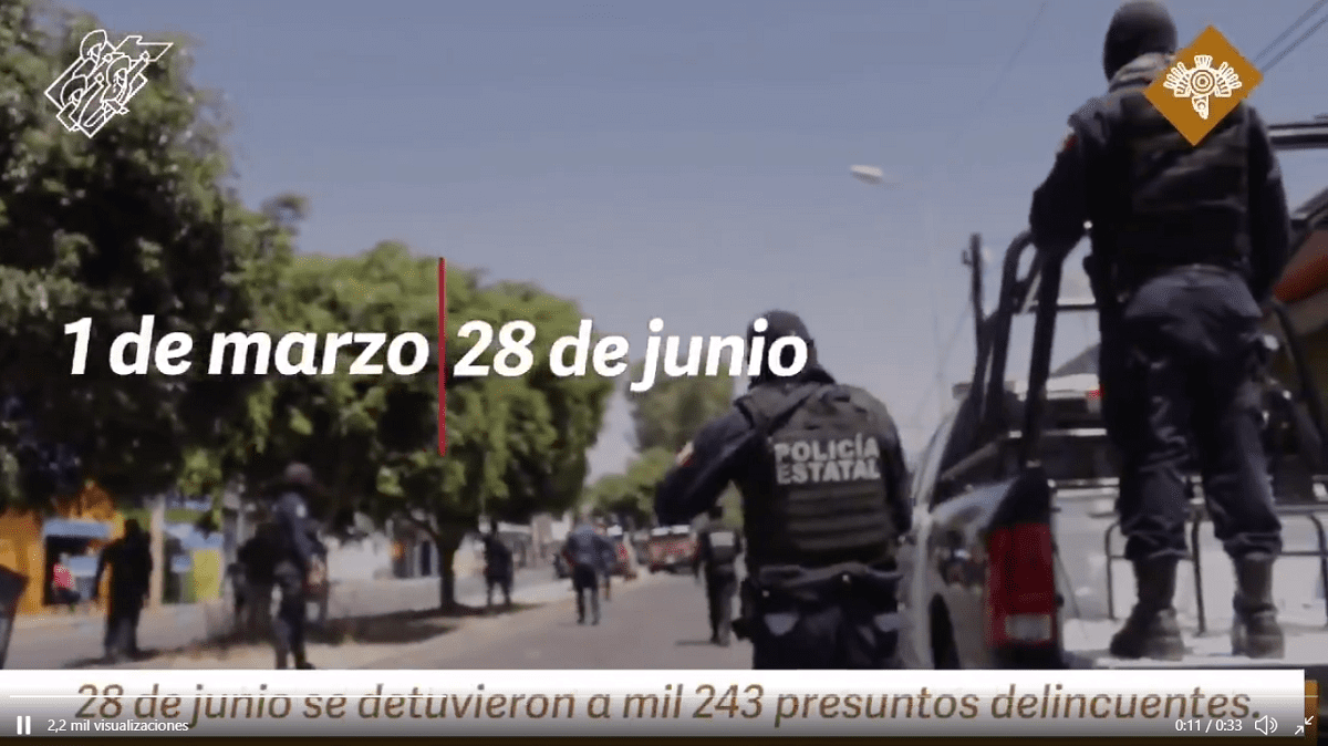 En tres meses, gobierno de Puebla ha detenido a más de mil 200 delincuentes 1 el loco