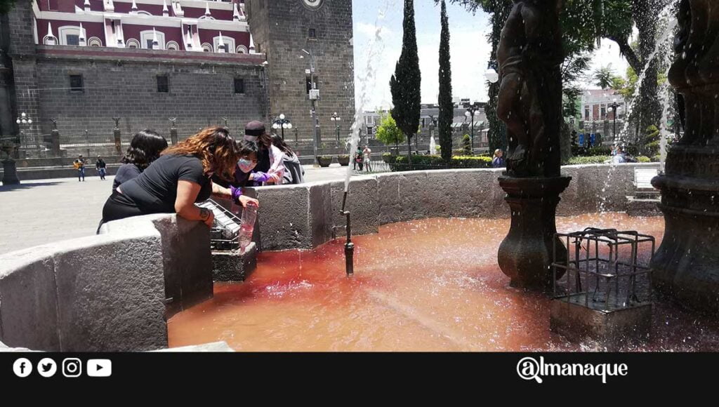 foto fuente pintada