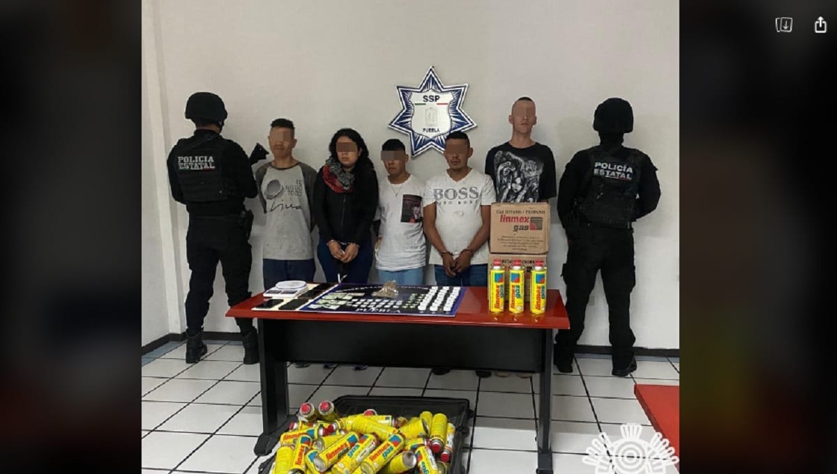 Detienen en Puebla a integrantes de la “Unión Tepito” 1 la union