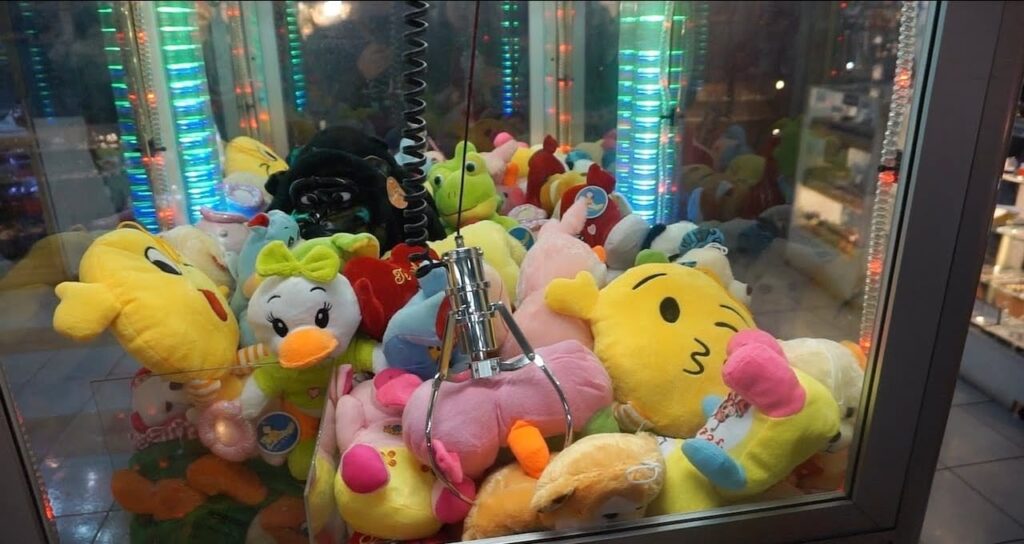 maquina de peluches
