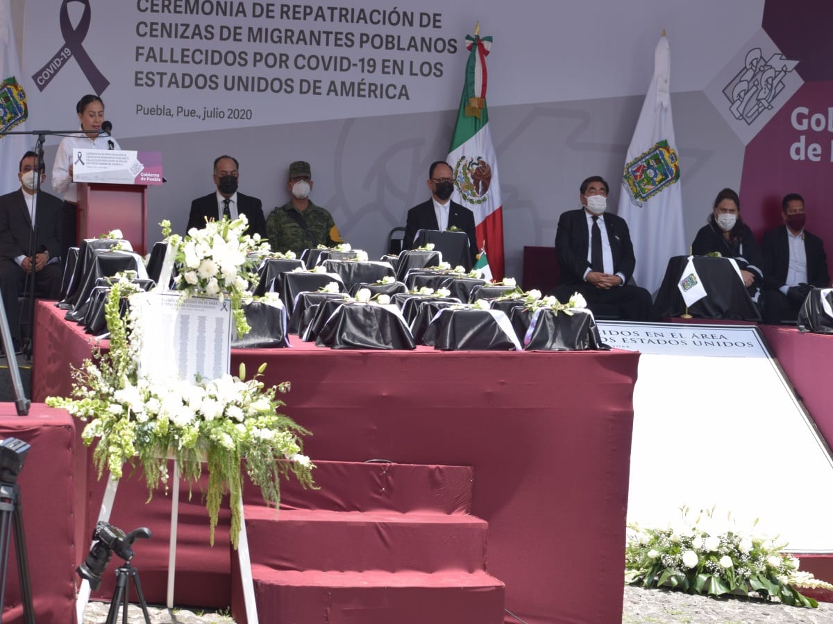 FOTOS: Llegan restos de 105 poblanos fallecidos en Estados Unidos por coronavirus 7 migrantes Puebla