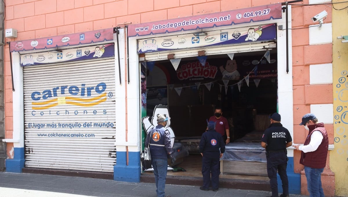 Verifica Protección Civil cumplimiento de medidas sanitarias en comercios 5 pc1