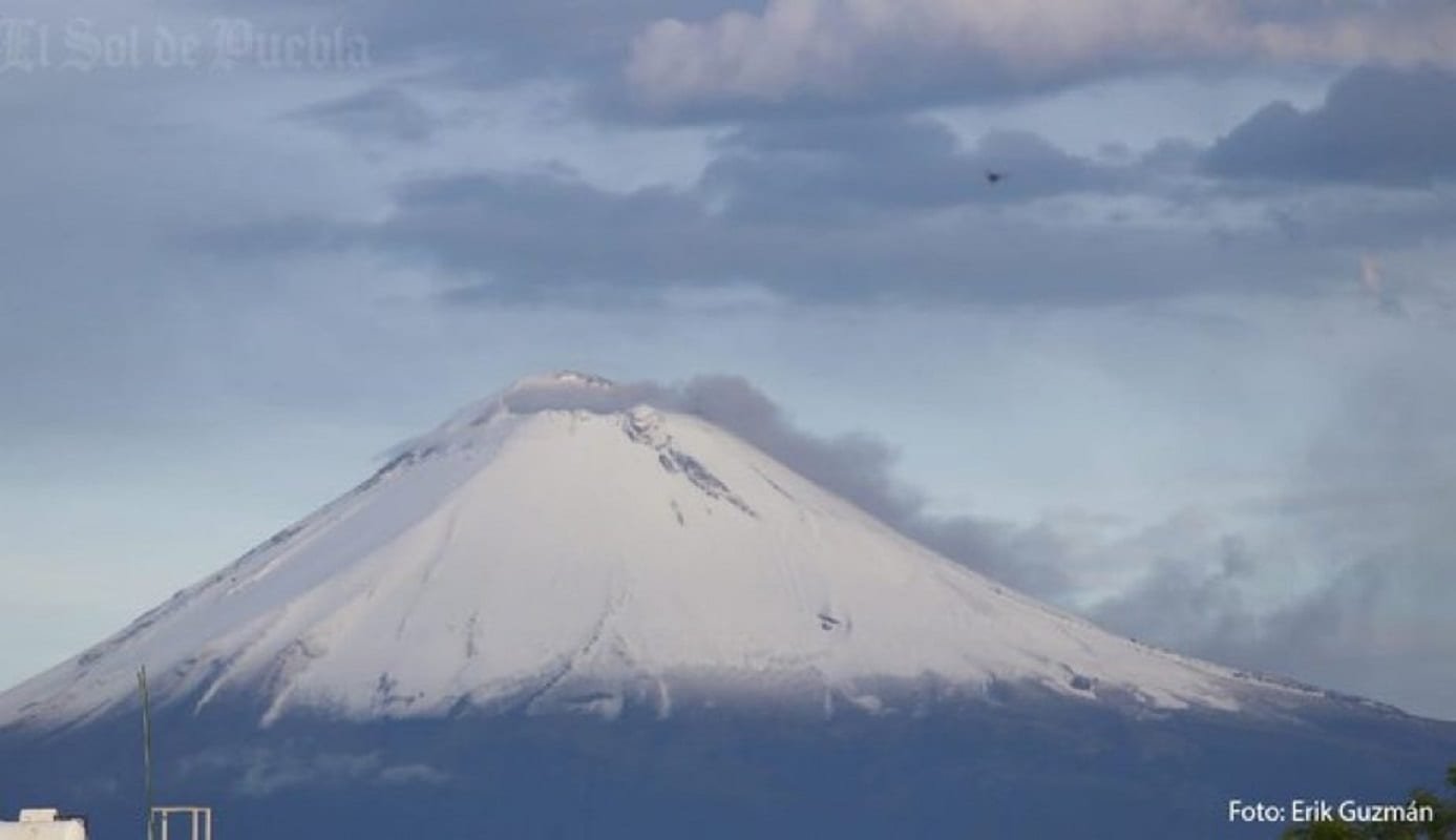 FOTOS: El Popocatépetl amanece cubierto de nieve y se vuelve tendencia en redes 1 popocatepetl