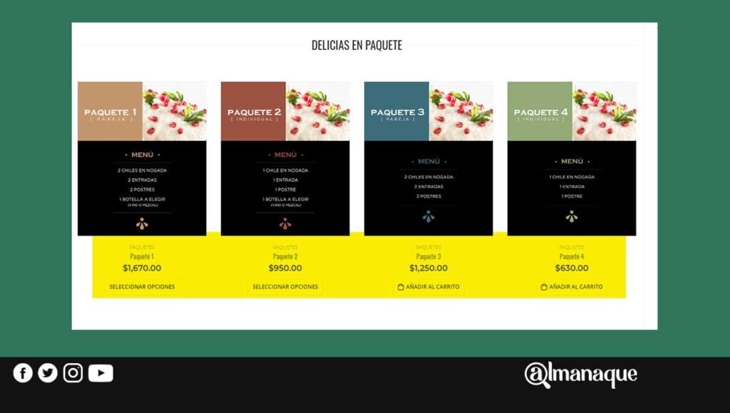 portada paquete chiles en nogada