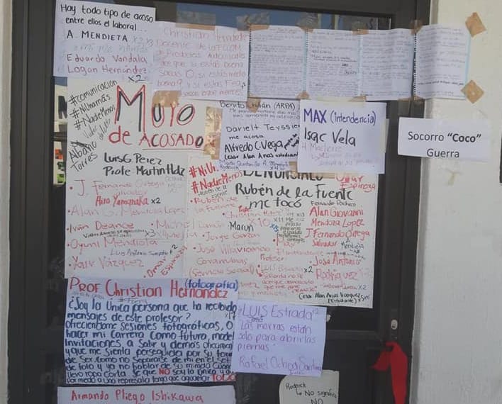 profesores acosadores de la BUAP