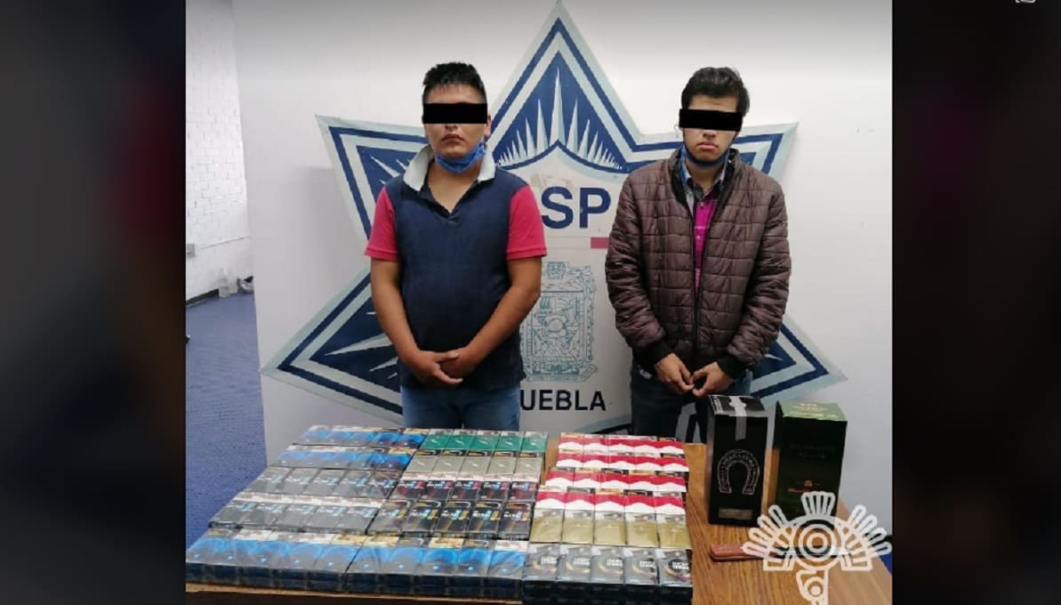 Detienen a líder de la banda de asalta Oxxo, Elektra y transporte; los acusan de 50 robos en Puebla 1 robatiendas 1