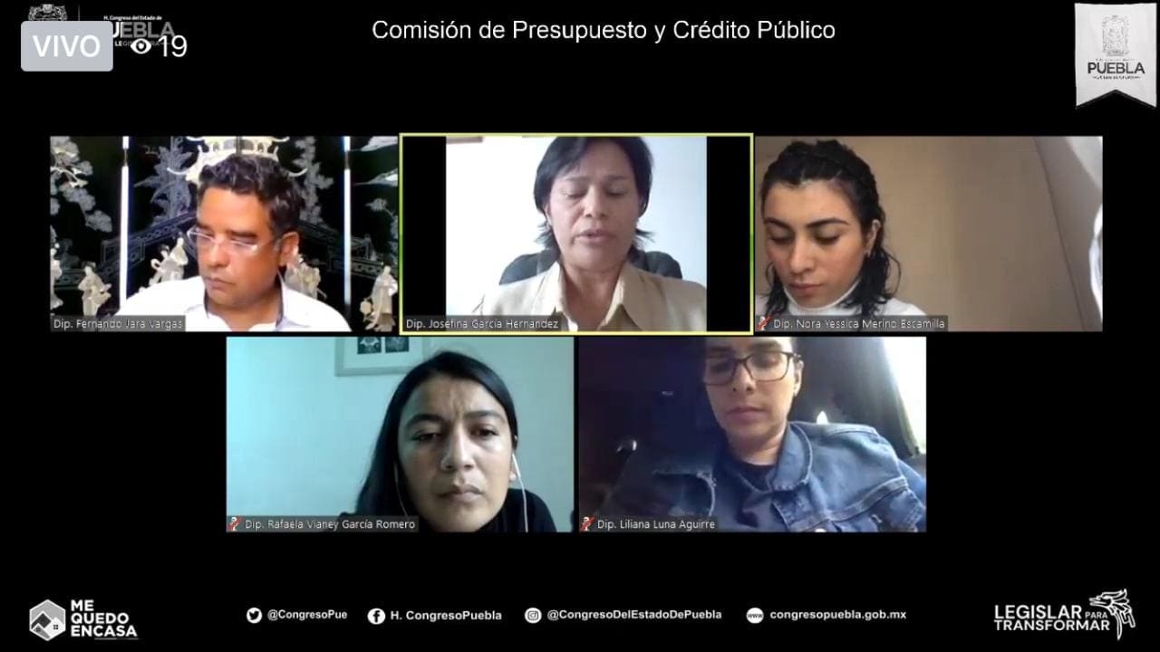 Aprueba Comisión de Presupuesto del Congreso del Estado, exhorto para que partidos políticos renuncien al 50 por ciento de sus prerrogativas 1 BOLETIN 1201 1 1