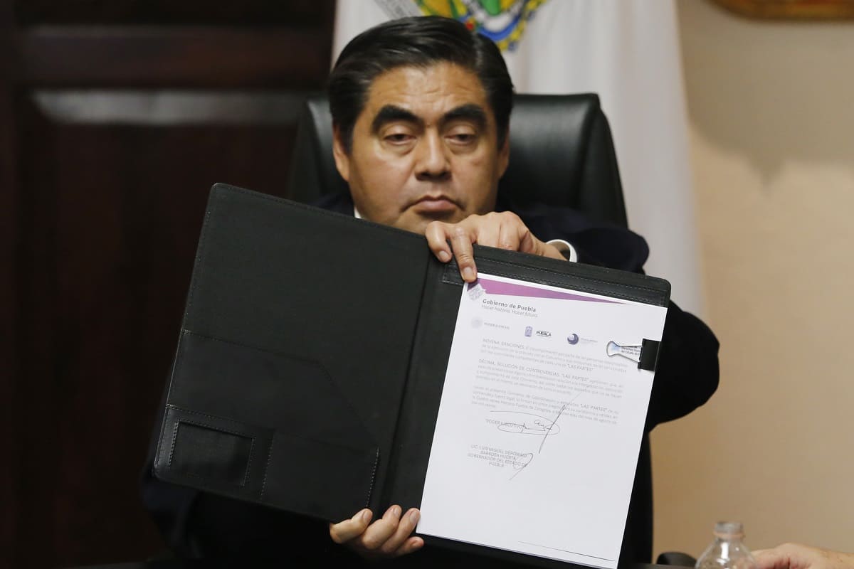 En Puebla se han resuelto el 80 % de los casos de feminicidio, asegura el gobernador Miguel Barbosa 1 Barbosa Miguel