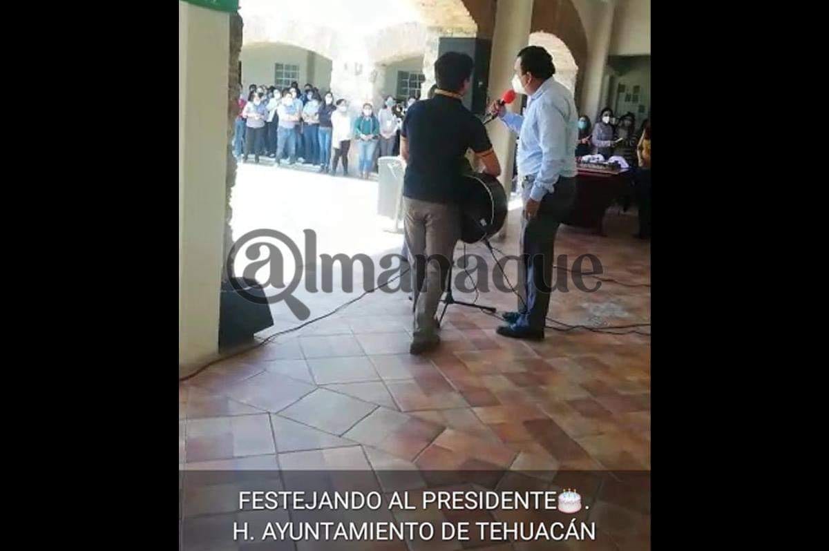 Sin miedo al COVID: festejan cumpleaños del edil de Tehuacán en el palacio municipal 7 E639163E B6DE 443B BA58 BA254B29E290