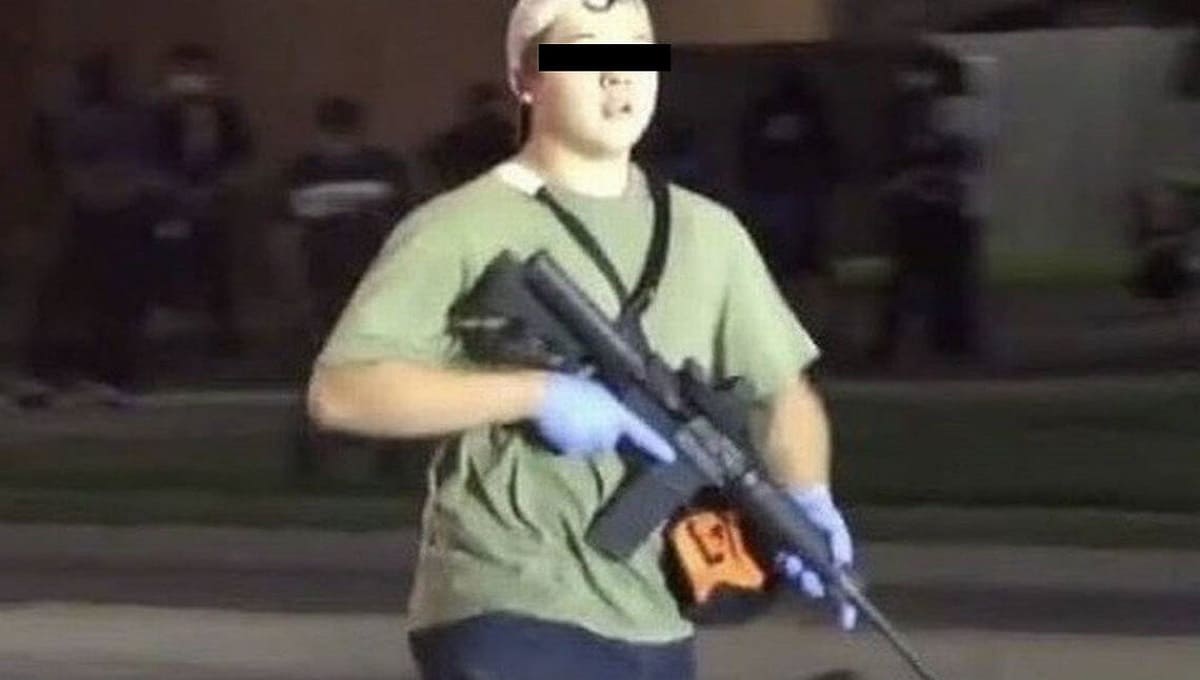 Trump defiende al joven que mató a dos manifestantes en Wisconsin 1 Kyle Rittenhouse CAPTURA 1 2
