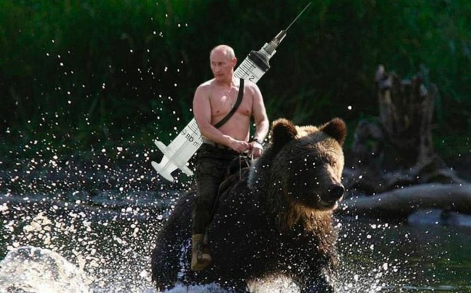 MEME VACUNA RUSIA PUTIN