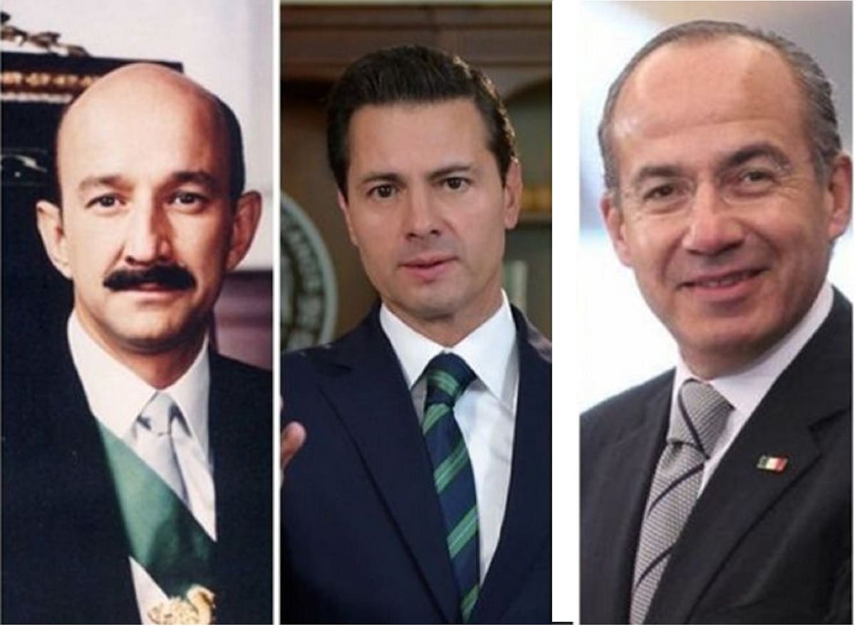 Casi 90% de los mexicanos piden enjuiciar a EPN y Salinas de Gortari: El Universal 3 Pena Nieto Calderon salinas