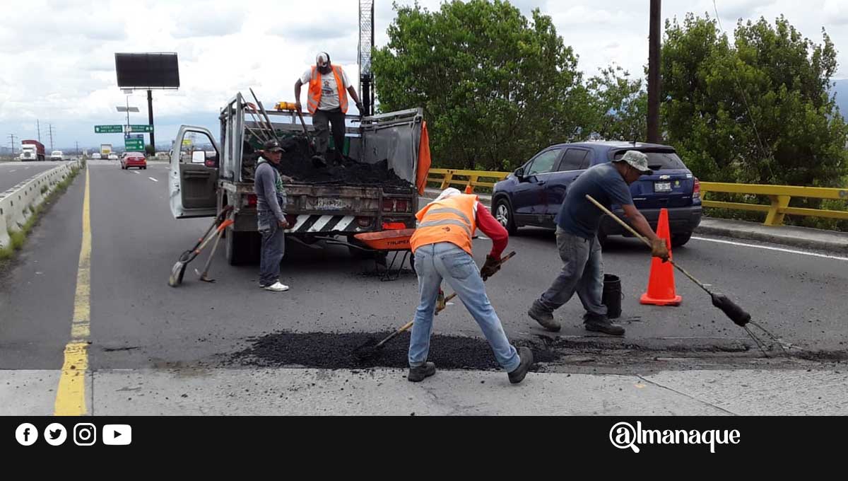 Remodelacion del Periferico y el bajo puente de la Mexico Puebla