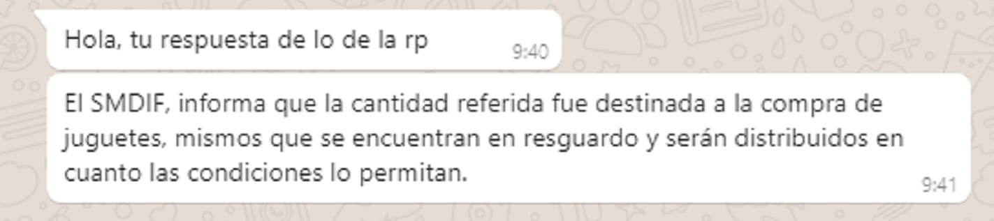 Respuesta Ayuntamiento