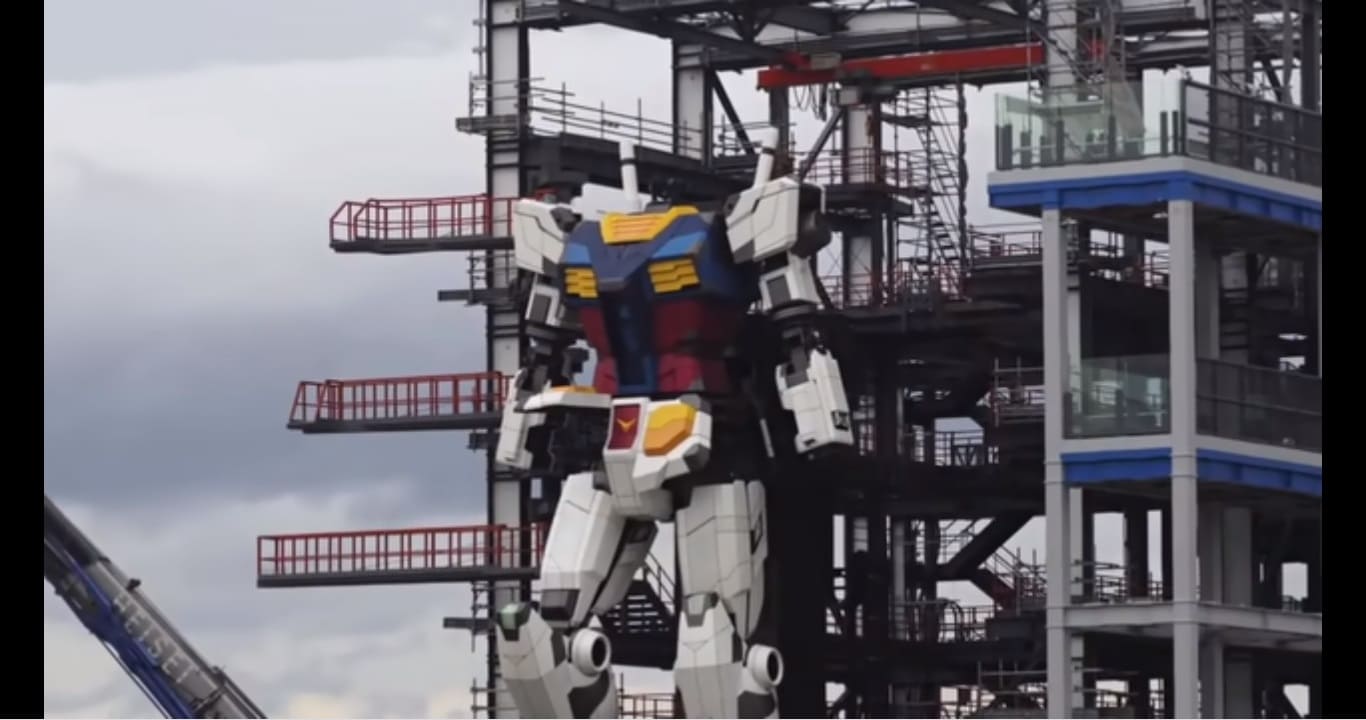 VIDEO: El robot de 20 metros que se construye en Japón da sus primeros pasos 1 Robot Japon