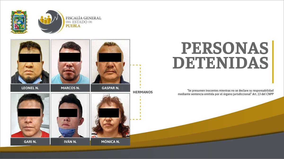 Desarticulan banda que secuestró a brigadier de la SEDENA en Puebla 7 Secuestro Izucar DETENIDOS 1