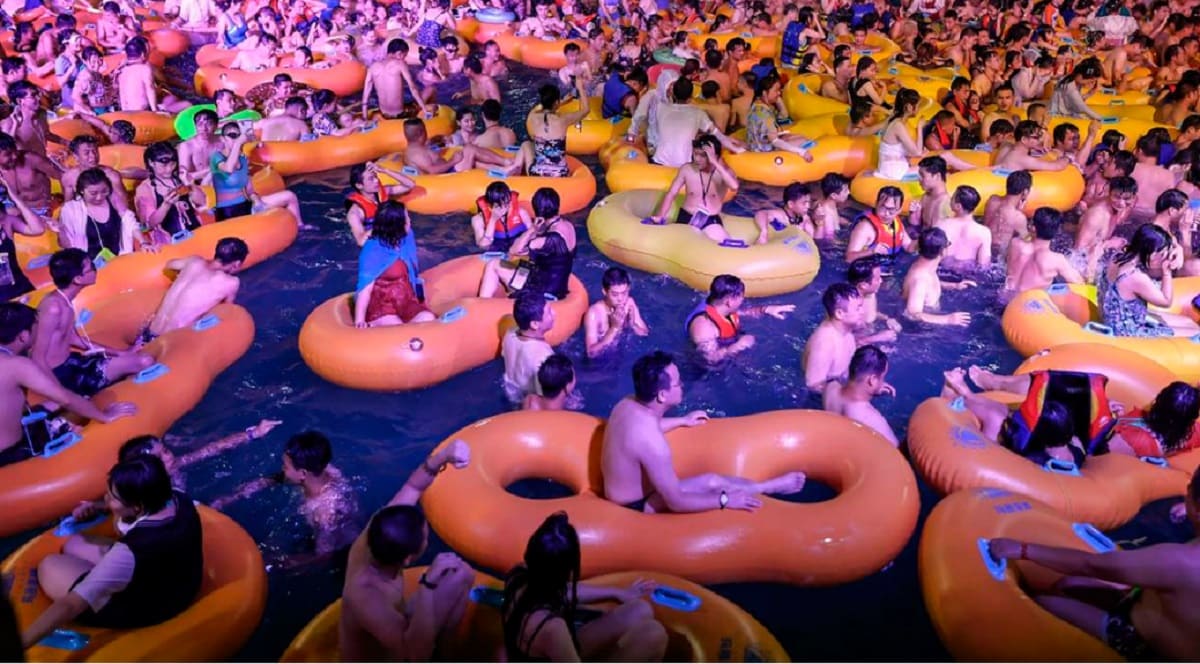 VIDEO: En Wuhan, donde nació el COVID, ya hacen eventos masivos 1 Venta Comida Chatarra 2