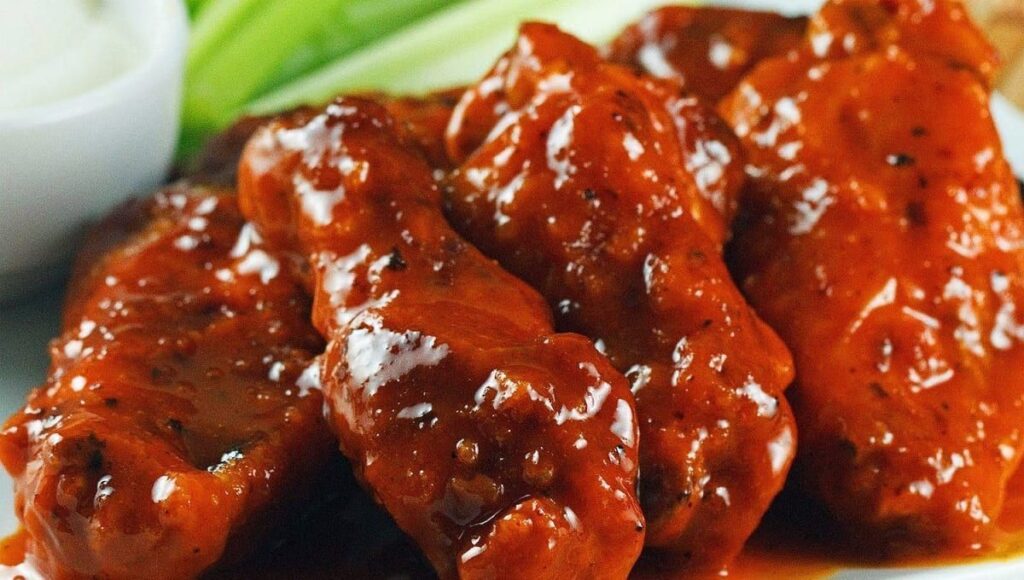 alitas de pollo picantes