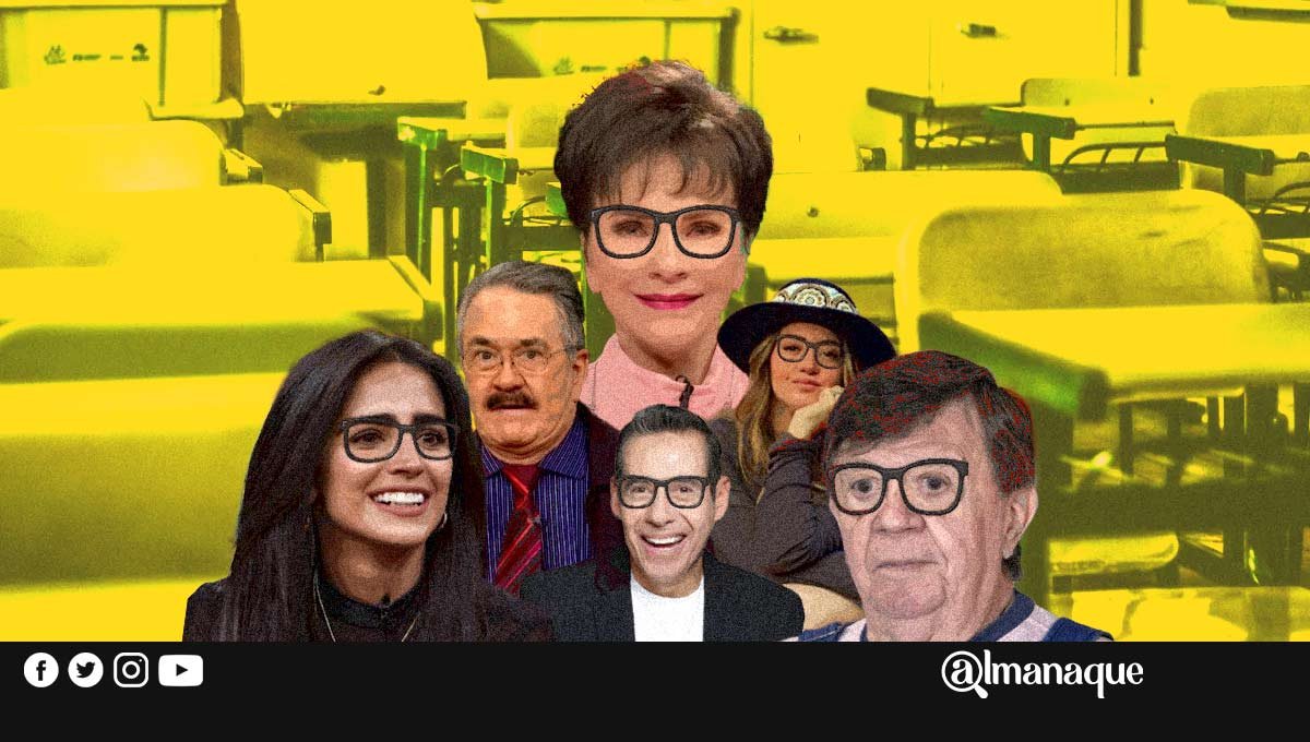 Si Televisa y TV Azteca mandan a sus famosos a dar clases por TV ¿quiénes y qué materia darían? 1 clases televisoras televisa azteca