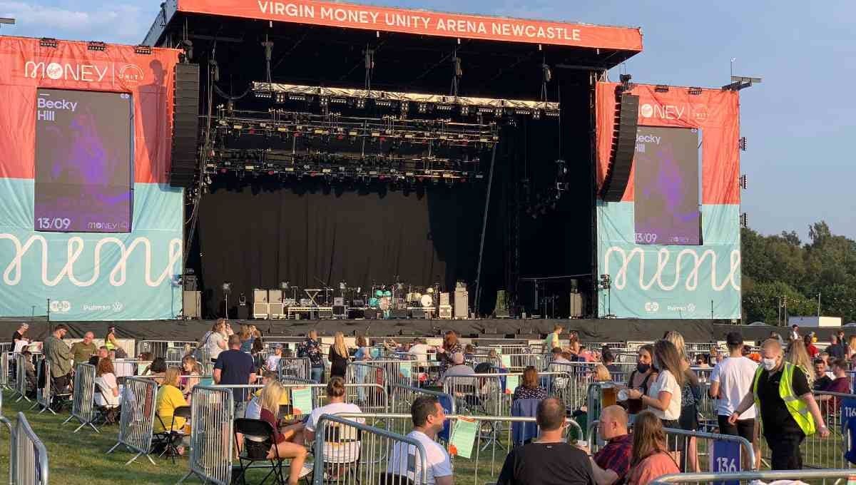 FOTOS: Así fue el primer concierto con distanciamiento social en Reino Unido 1 conciertos con distanciamiento social inglaterra 1