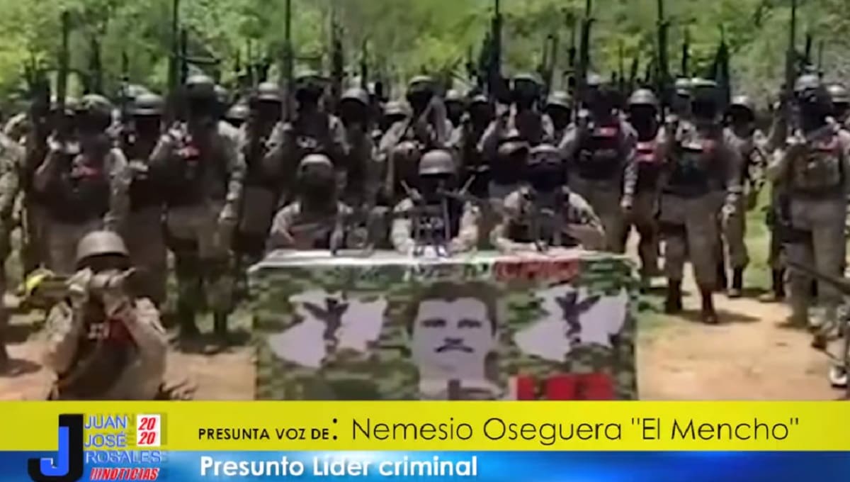 VIDEO: Aparece supuesto "Mencho" y amenaza con tomar Tepalcatepec, Michoacán 1 el mencho 1
