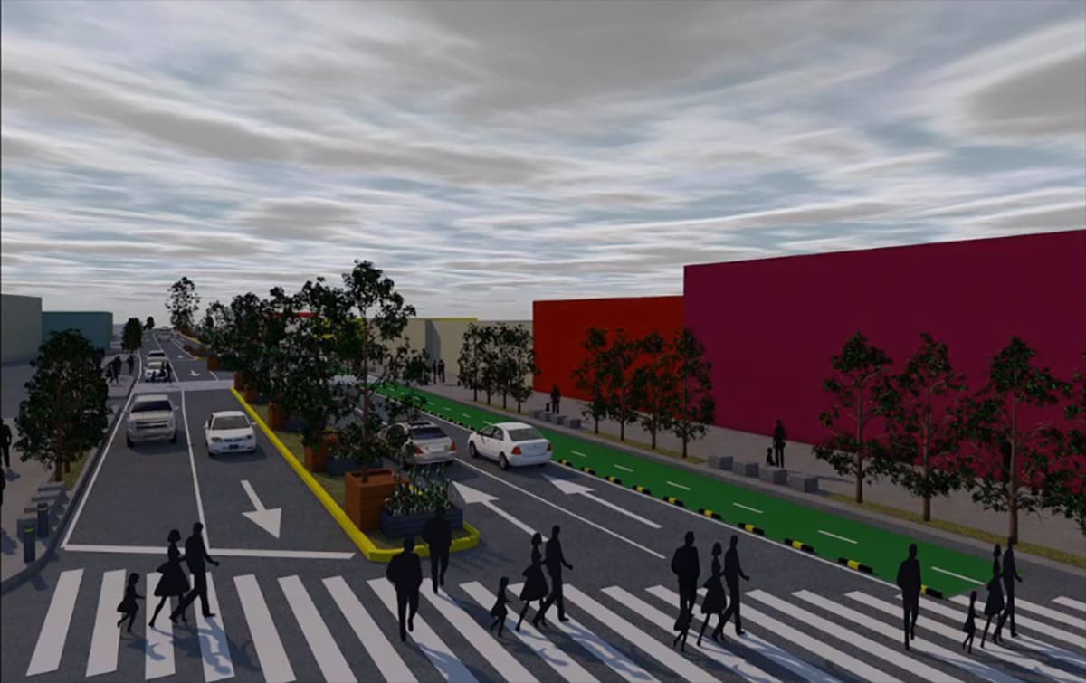 FOTOS: Ayuntamiento de Puebla ampliará banquetas en el bulevar Xonaca; tendrá ciclovía 5 intervencion bulevar