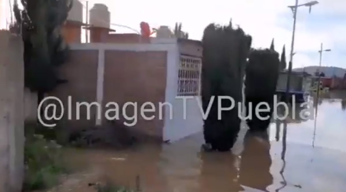 inundaciones en amozoc