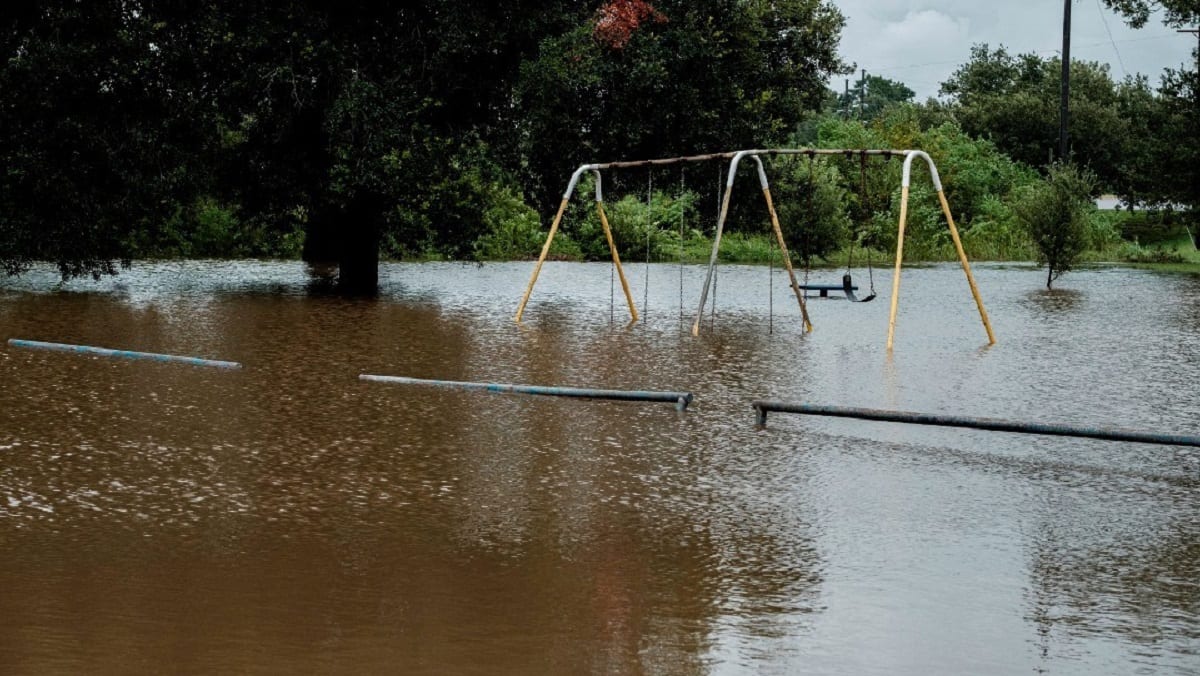 Una adolescente de 14 años, primera víctima mortal de "Laura" 1 inundaciones en louisiana estados unidos por huracan laura