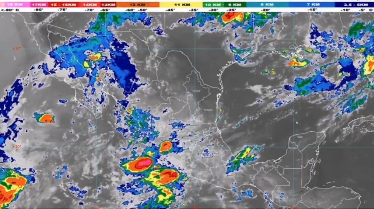 Pronostican lluvia intensa con descargas eléctricas en Puebla para este domingo 1 loord 1