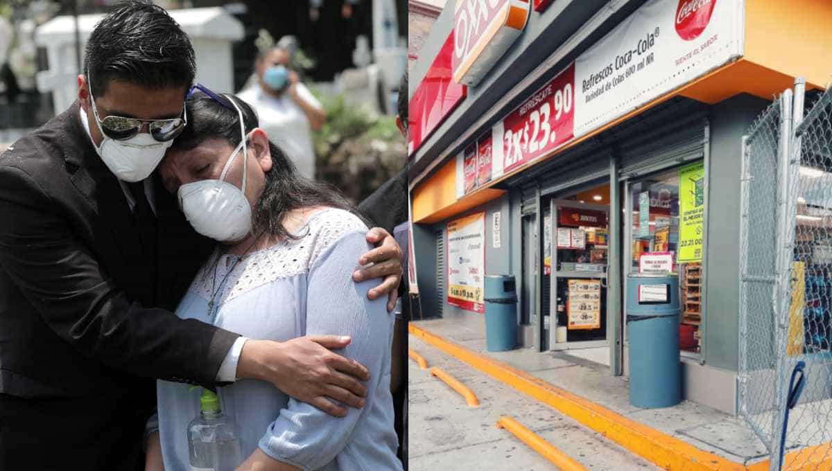 Escupen a una mujer de 64 años en el OXXO por pedirle a la cajera que usara cubrebocas 1 mujer 1 1