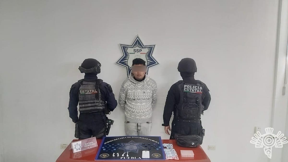 Captura Policía Estatal a distribuidor de droga de “El Croquis” y “El Chupón” 1 poliss 1