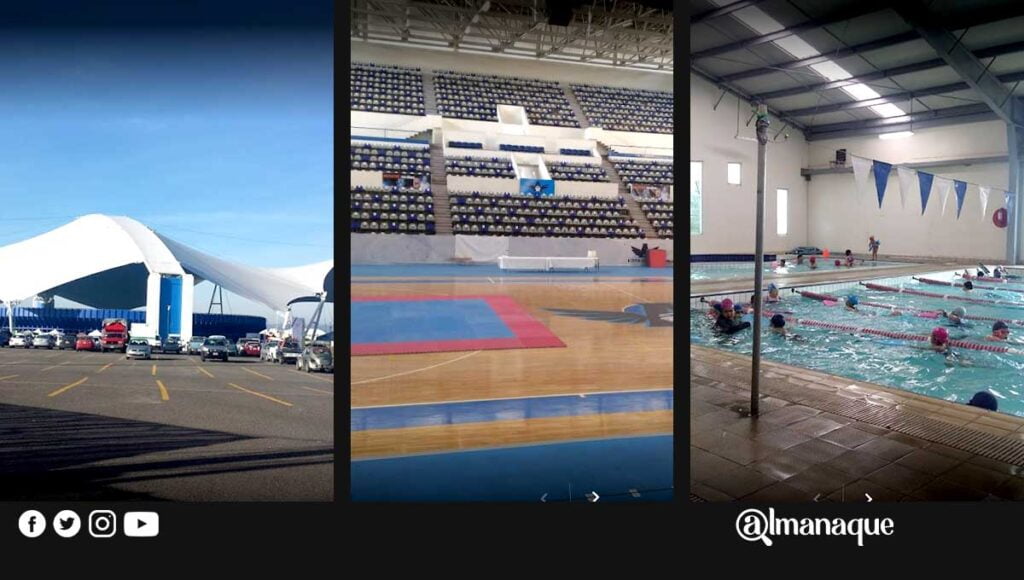 remodelacion del gimnasio Miguel Hidalgo velodromo y Polideportivo del Ecologico