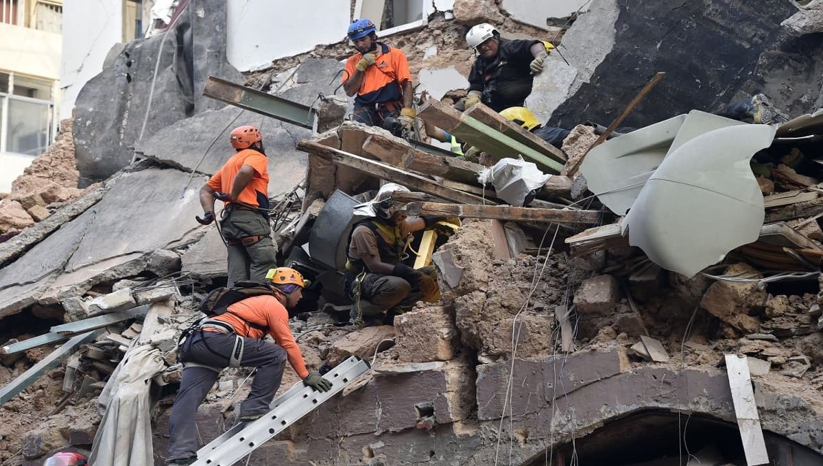 Rescatistas detectan el latido de un corazón bajo los escombros de Beirut 1 1093511 1