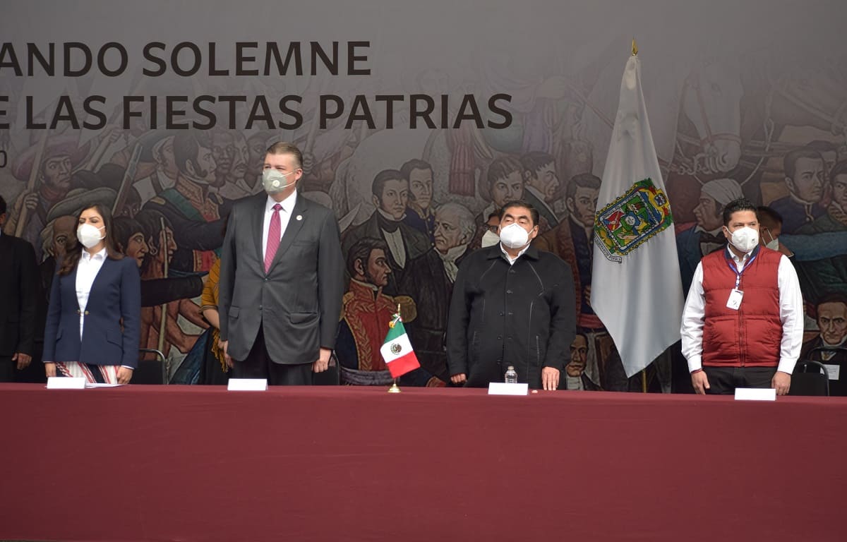 Ceremonia 1 de septiembre Puebla 2