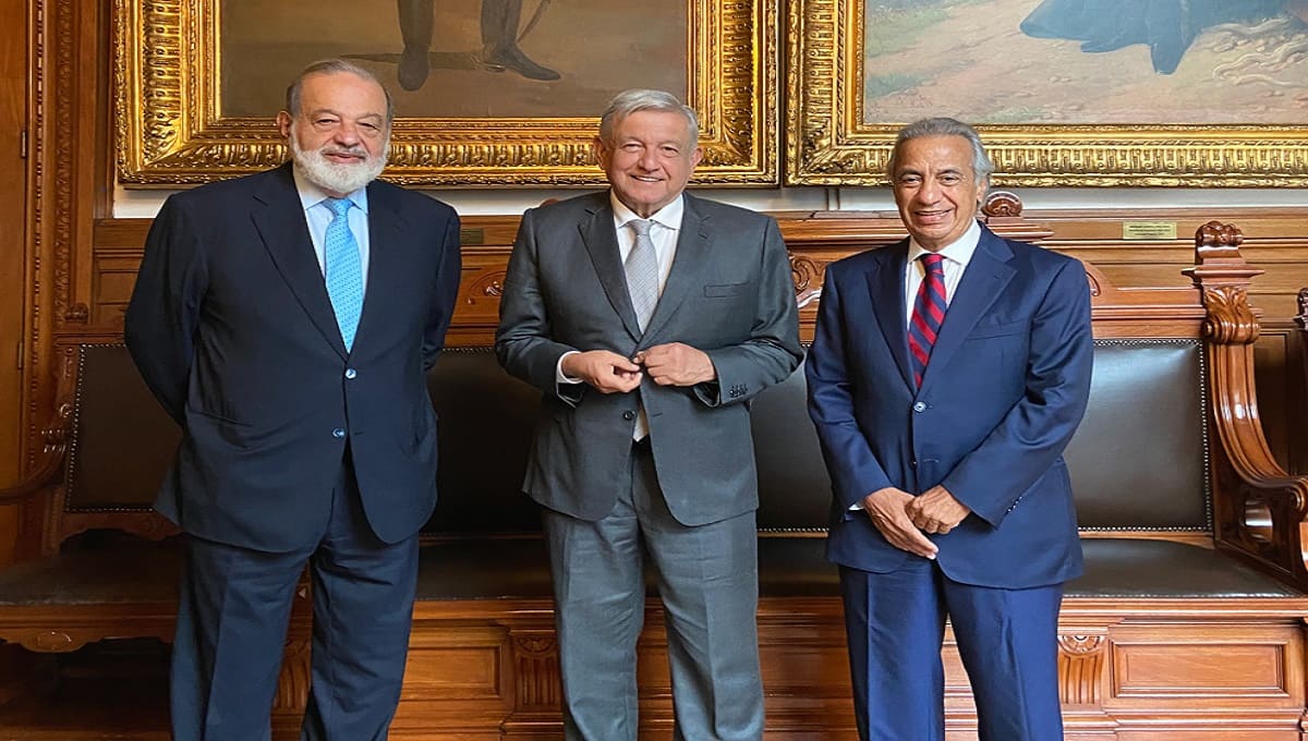 AMLO se reúne con Carlos Slim y Miguel Rincón: “También escucho a empresarios exitosos” 1 EiO DCiWkAAaAnX 1