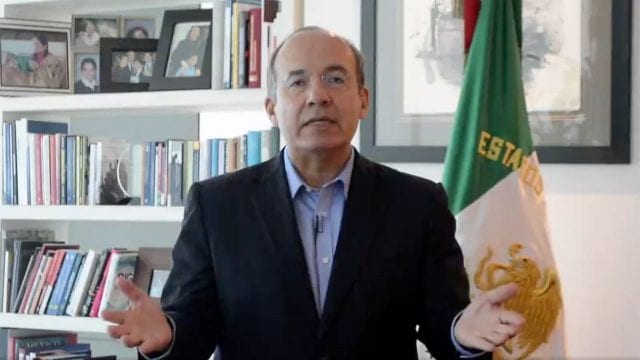 México Libre ocupó plataforma de financiamiento no permitida 1 Felipe Calderon 640x360 1